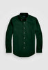 RL GARMENT-DYED OXFORD SHIRT - FOREST GREEN