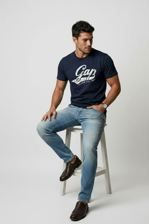 GAP CLASSIC EST.1969 GRAPHIC LOGO T-SHIRT