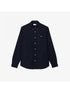 LACOSTE MEN'S SLIM FIT COTTON SHIRT - NAVY