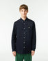 LACOSTE MEN'S SLIM FIT COTTON SHIRT - NAVY
