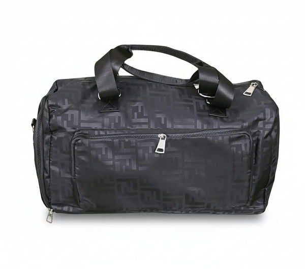 FENDI SIGNATURE ALL-OVER MONOGRAM DUFFLE BAG