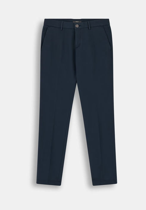 BOGGI MEN’S TAILORED CHINOS - NAVY BLUE
