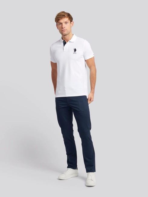 U.S.POLO.ASSN MENS CORE 5 POCKET COTTON JEANS