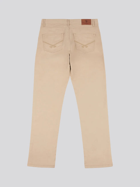 U.S.POLO.ASSN MENS CORE 5 POCKET COTTON JEANS