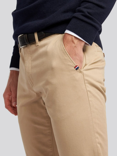 U.S.POLO.ASSN CLASSIC CHINO - CORNSTALK