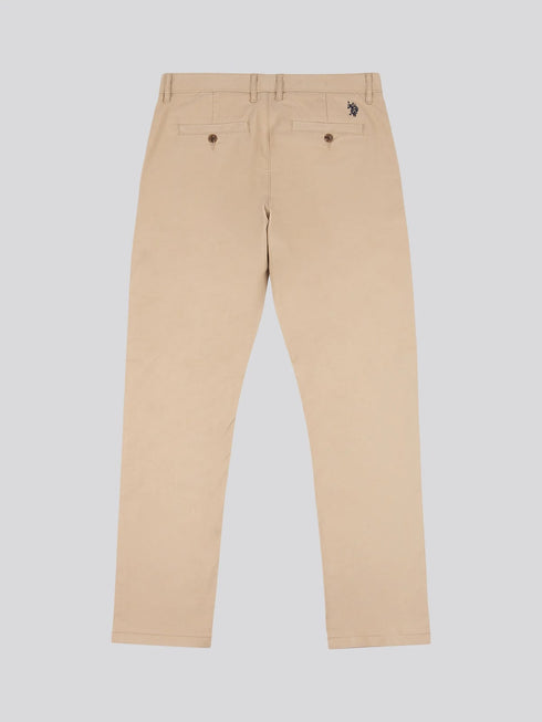 U.S.POLO.ASSN CLASSIC CHINO - CORNSTALK