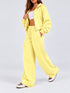 TERRANOVA WIDE LEG TERRY TROUSERS