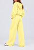 TERRANOVA WIDE LEG TERRY TROUSERS