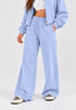 TERRANOVA WIDE LEG TERRY TROUSERS