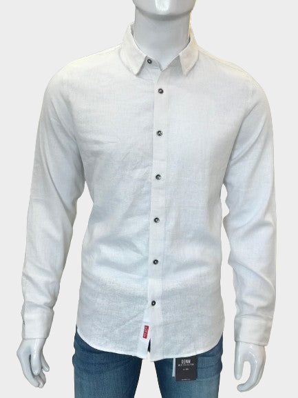 GUESS REGULAR-FIT ECO JOE LINEN SHIRT