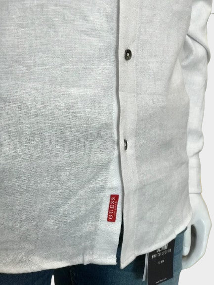 GUESS REGULAR-FIT ECO JOE LINEN SHIRT