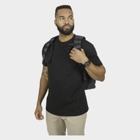 MISSION MADE BLACK BASIC TEES