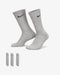 NIKE EVERYDAY CUSHIONED TRAINING CREW SOCKS (3 PAIRS)