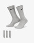 NIKE EVERYDAY CUSHIONED TRAINING CREW SOCKS (3 PAIRS)
