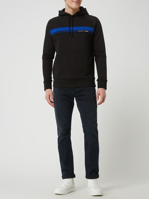 PORSCHE X BOSS MERCERIZED COTTON TERRY SEEGER HOODIE