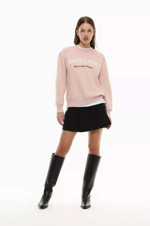 LEFTIE'S COWBOYS & RODEOS PRINTED SWEATSHIRT