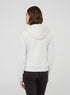 TERRANOVA WOMEN ZIPPER HOODIE - IVORY MELANGE