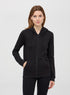 TERRANOVA WOMEN ZIPPER HOODIE - BLACK