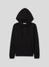 TERRANOVA WOMEN ZIPPER HOODIE - BLACK
