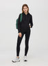 TERRANOVA WOMEN ZIPPER HOODIE - BLACK