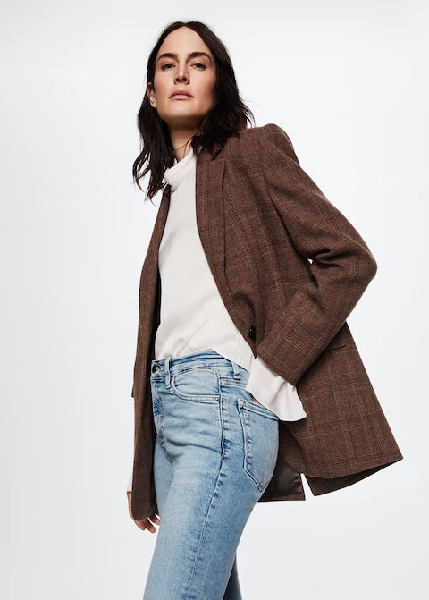 MNG HIGH WAIST BOOTCUT JEANS