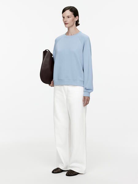 PULL&BEAR FRENCH TERRY OVERSIZED SWEATSHIRT