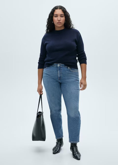 MNG NEWMOM COMFORT HIGH RISE JEANS