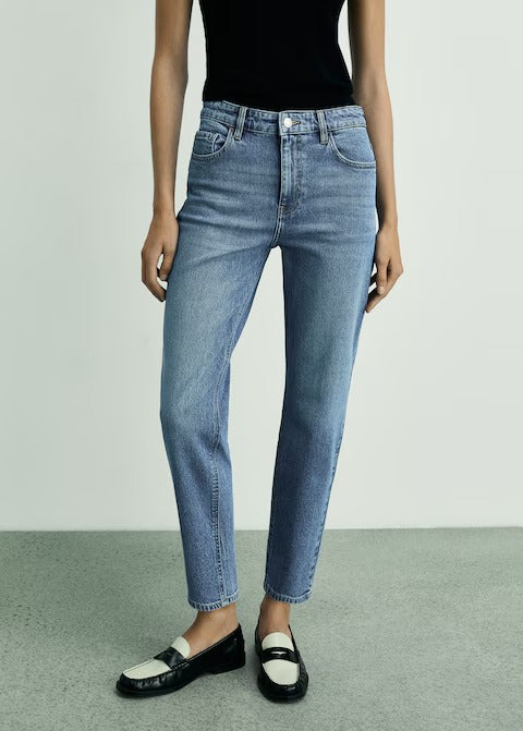 MNG NEWMOM COMFORT HIGH RISE JEANS