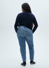 MNG NEWMOM COMFORT HIGH RISE JEANS