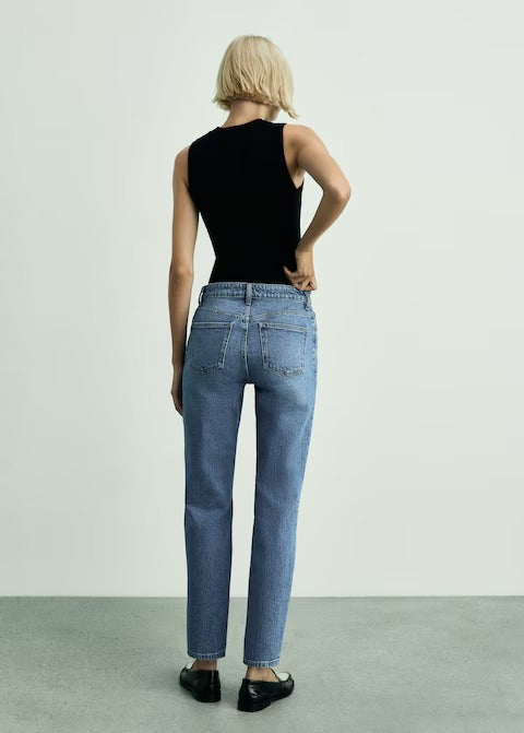 MNG NEWMOM COMFORT HIGH RISE JEANS