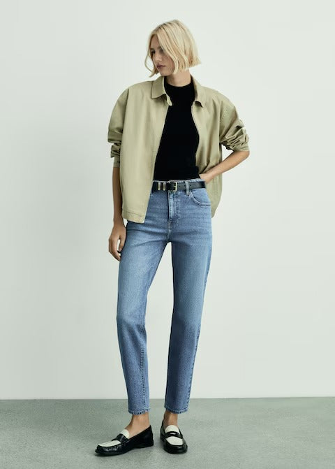 MNG NEWMOM COMFORT HIGH RISE JEANS