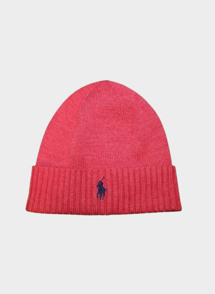 POLO RALPH LAUREN - WOOL SIGNATURE PONY HAT UNISEX BEANIE