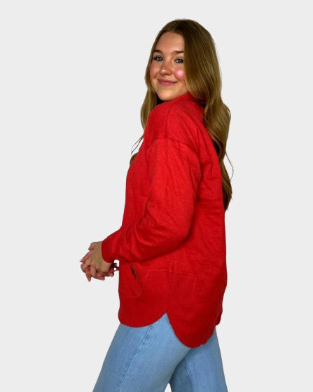 THE QUILTED TOMMY WATERMELON RED