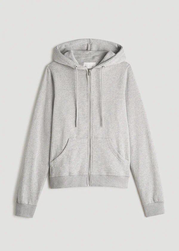 JANINA ZIPPER BASIC HOODIE