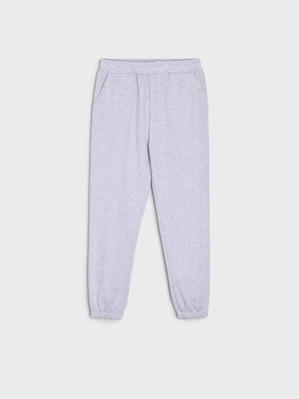 SINSAY WOMENS BASIC JOGGERS - LIGHT GREY