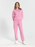 SINSAY WOMENS BASIC JOGGERS - PINK