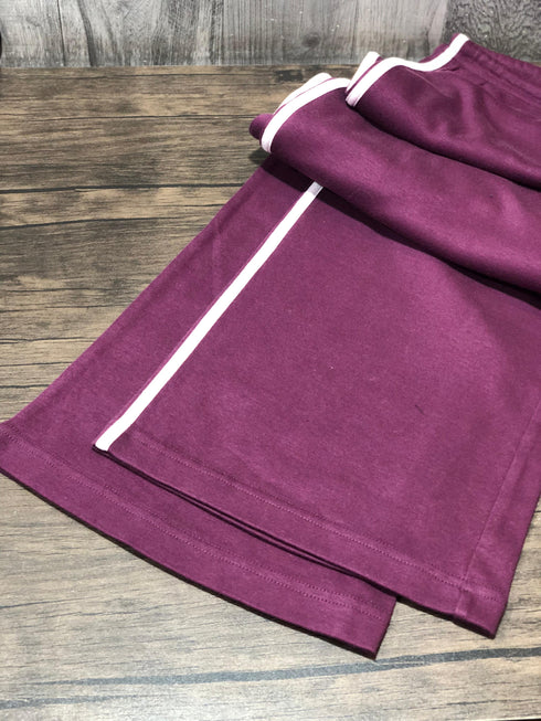 J LINE STRIPED WIDE LEG COMFY PAJAMA TROUSER