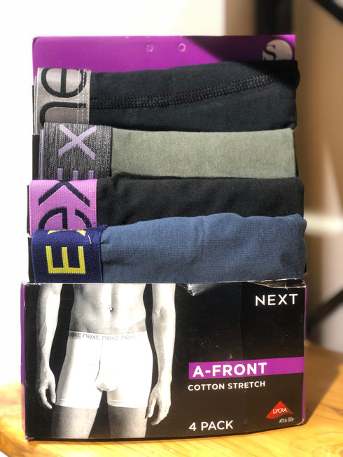 NEXT | PACK OF 1 A FRONT COTTON STRETCH BOXER