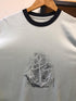 ARMANI EXCHANGE ANCHOR-PRINT COTTON T-SHIRT