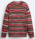 ZARA STRIPED JACQUARD SWEATER
