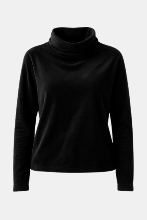 RBX ACTIVE VELOUR COWL NECK PULLOVER