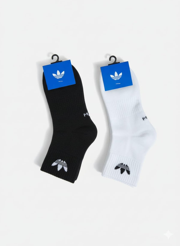 ADIDAS PACK OF 3 ORIGINALS SUPERSOFT ANKLE SOCKS