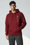 H.B SEEGER MONOGRAM-FILLED LOGO HOODIE