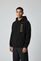 H.B SEEGER MONOGRAM-FILLED LOGO HOODIE