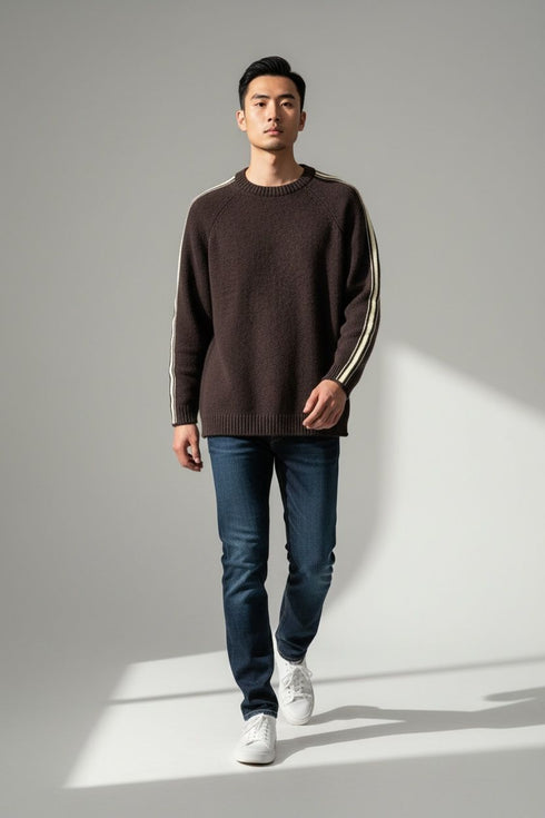 H&M JACQUARD-KNIT SWEATER