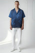 LOUIS VUITTON OVERSIZED SHIRT ALL-OVER LOGO-PRINT