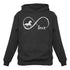 T STARS HORSE LOVER INFINITE LOVE WOMEN'S HOODIE - BLACK