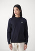 LACOSTE EMBROIDERED CREW NECK WOOL JUMPER - NAVY BLUE
