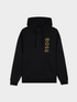 H.B SEEGER MONOGRAM-FILLED LOGO HOODIE