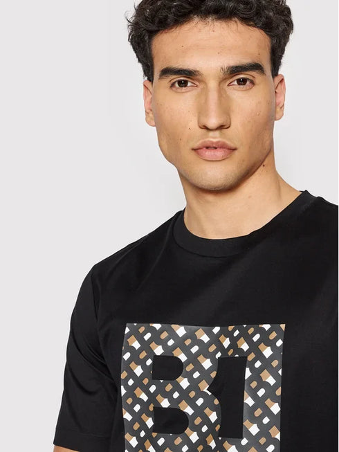 BOSS COTTON-JERSEY SLIM FIT CREW NECK T-SHIRT